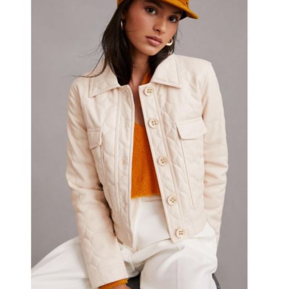 Maeve Quilted Leather Jacket